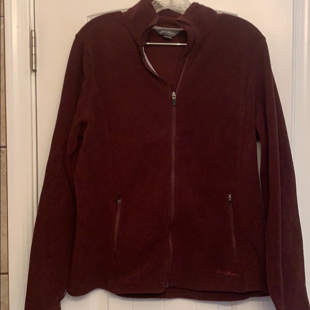 Eddie Bauer Polartec full zip fleece jacket